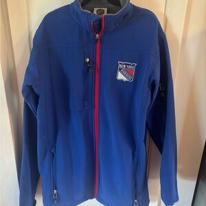 Blue New York Rangers Jacket